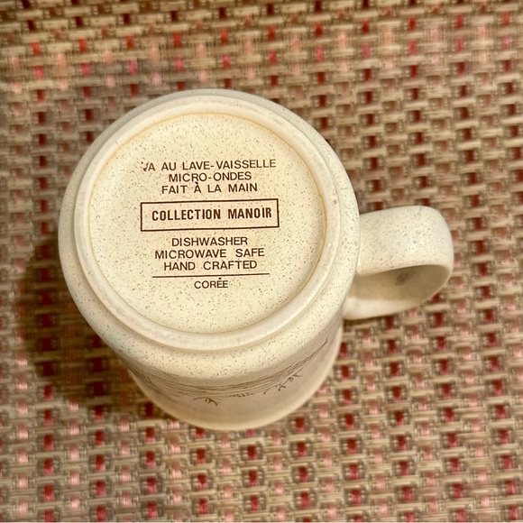 Va Au lave -Vaissellee  collection manor. Hand crafted . Coffee cup. - Picture 5 of 8